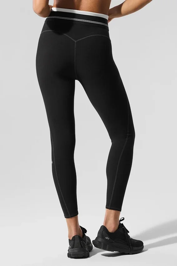 Airbrush High-Waist 7/8 Better Together Legging – svart/vit