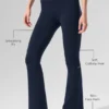 Airbrush High-Waist 7/8 Bootcut Leggings – Navy