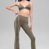 Airbrush High-Waist Bootcut Leggings – ljus kakao