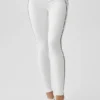 Airbrush High-Waist Heart Throb Leggings – Vit/svart