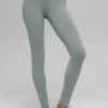 Airbrush Legging med hög midja – Lunar Grey