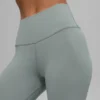 Airbrush Legging med hög midja – Lunar Grey