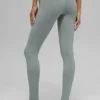 Airbrush Legging med hög midja – Lunar Grey
