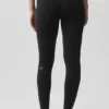 Airbrush Legging med låg midja – svart