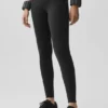 Airbrush Mid-Rise Legging – Svart
