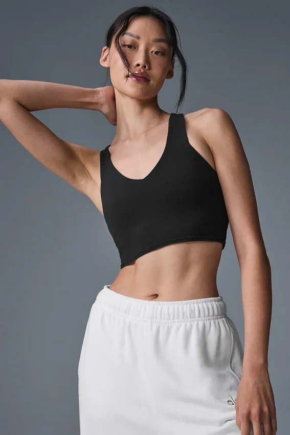 Airbrush Real Bra Tank – Svart