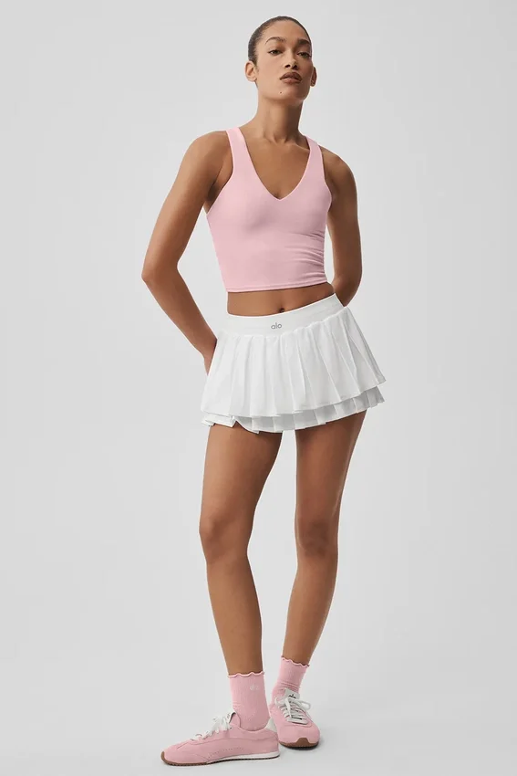 Airbrush Real Bra Tank – Vintage Pink