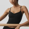 Airbrush Refined Bra Tank – svart