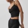 Airbrush Refined Bra Tank – svart