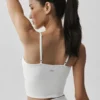 Airbrush Refined Bra Tank – Vit