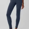 Airbrush Winter Warm High-Waist Nocturne Leggings – marinblå