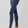 Airbrush Winter Warm High-Waist Nocturne Leggings – marinblå