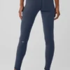 Airbrush Winter Warm High-Waist Nocturne Leggings – marinblå