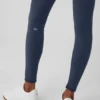 Airbrush Winter Warm High-Waist Nocturne Leggings – marinblå