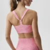 Airlift Gingham Sleek BH-linne – Paradise Pink Gingham