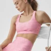 Airlift Gingham Sleek BH-linne – Paradise Pink Gingham
