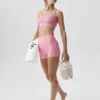 Airlift Gingham Sleek BH-linne – Paradise Pink Gingham