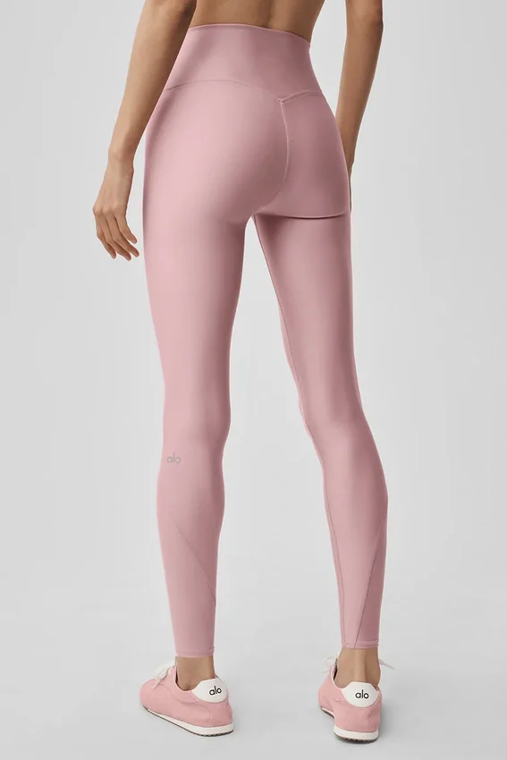 Airlift High-Waist 7/8 Fine Line Leggings – Vintage Pink