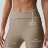 Airlift High-Waist 7/8 Horizon Leggings – Gravel