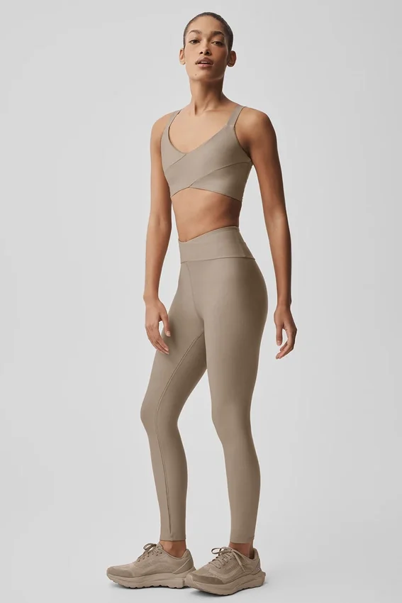 Airlift High-Waist 7/8 Horizon Leggings – Gravel