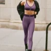 Airlift High-Waist 7/8 Line up Leggings – Plum Kiss