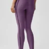 Airlift High-Waist 7/8 Line up Leggings – Plum Kiss