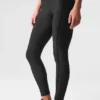 Airlift High-Waist 7/8 Line up Leggings – Svart
