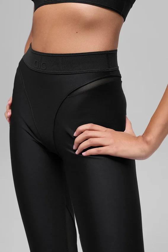 Airlift High-Waist 7/8 Rebel Legging – Svart