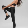Airlift High-Waist 7/8 Rebel Legging – Svart