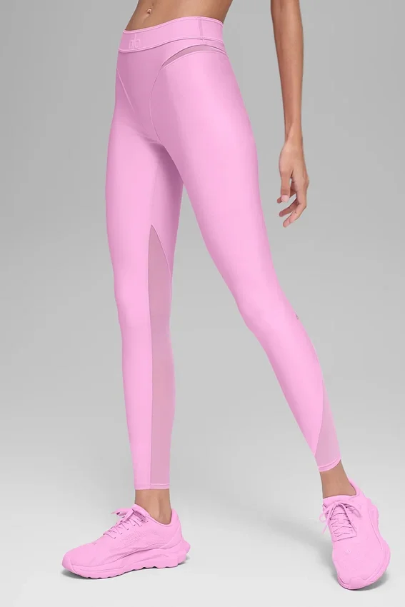 Airlift High-Waist 7/8 Rebel Leggings – Candy Heart Pink