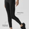 Airlift High-Waist 7/8 Speedwork Legging – Svart