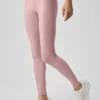 Airlift High-Waist Alignment Legging – Vintage-rosa/vit