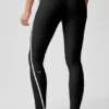 Airlift High-Waist Charger 7/8-Leggings – svart/vit