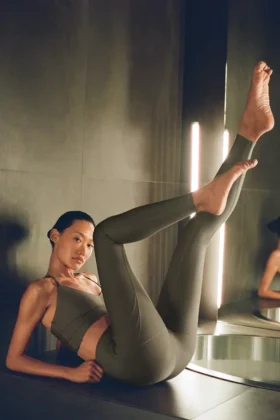 Airlift High-Waist Evolve Leggings – Olive Tree