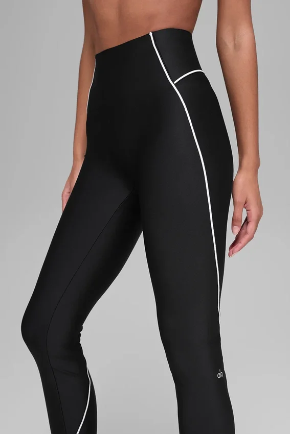 Airlift High-Waist Haven Legging – Svart/Vit
