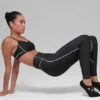 Airlift High-Waist Haven Legging – Svart/Vit
