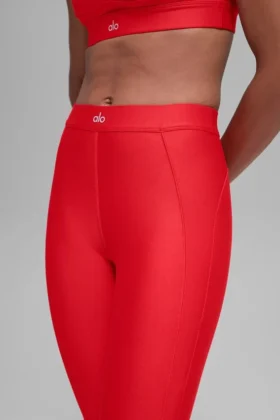 Airlift High-Waist Ignite 7/8-Leggings – Bright Red