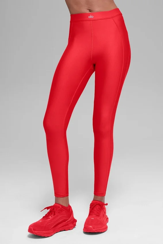 Airlift High-Waist Ignite 7/8-Leggings – Bright Red