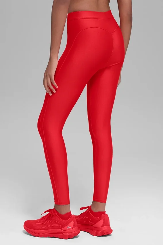 Airlift High-Waist Ignite 7/8-Leggings – Bright Red