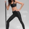 Airlift High-Waist Ignite 7/8-Leggings – svart