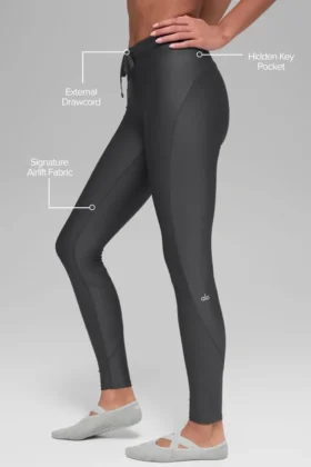 Airlift High-Waist Light Speed Leggings – antracit