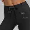 Airlift High-Waist Light Speed Leggings – Svart
