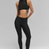 Airlift High-Waist Light Speed Leggings – Svart