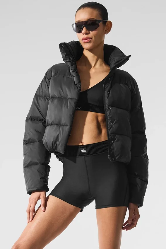 Airlift High-Waist Line up Short – Svart