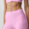 Airlift High-Waist Love Language Leggings med hästskor – Candy Heart Pink