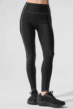 Airlift High-Waist Redefine Legging – Svart/Vit