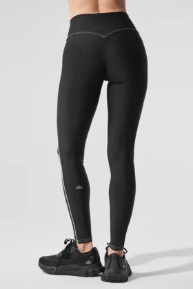 Airlift High-Waist Redefine Legging – Svart/Vit