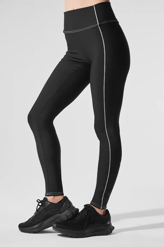 Airlift High-Waist Redefine Legging – Svart/Vit