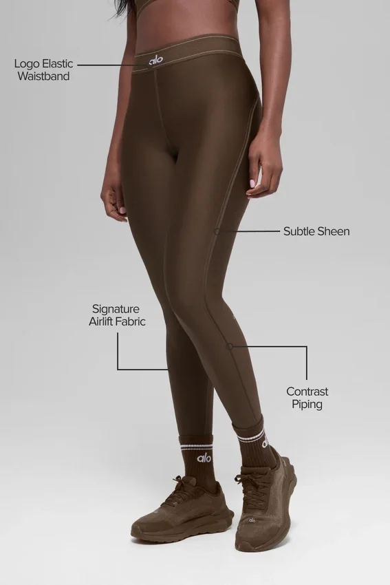 Airlift High-Waist Suit Up Leggings – Espresso