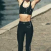 Airlift High-Waist Suit Up Leggings – svart/vit